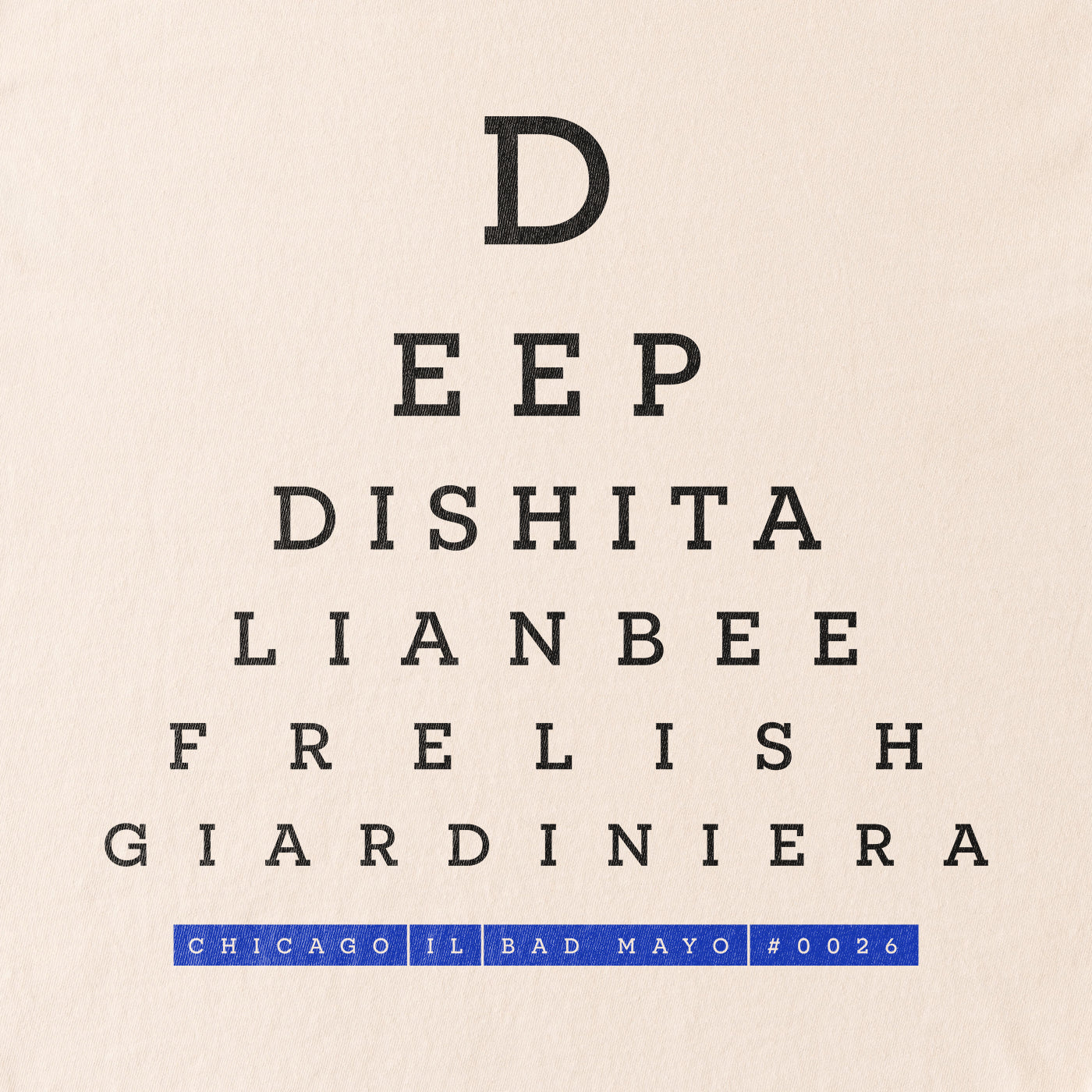 If you can read this: Chicago