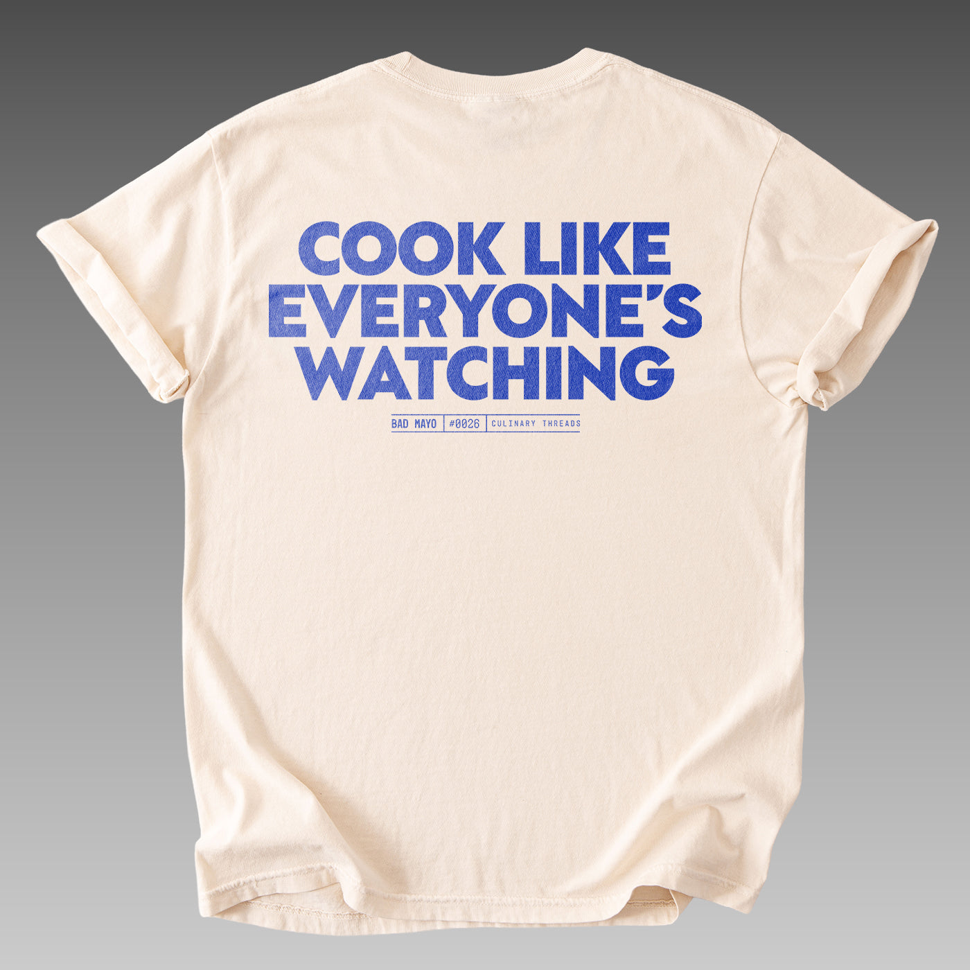 Cook like everyone's watching