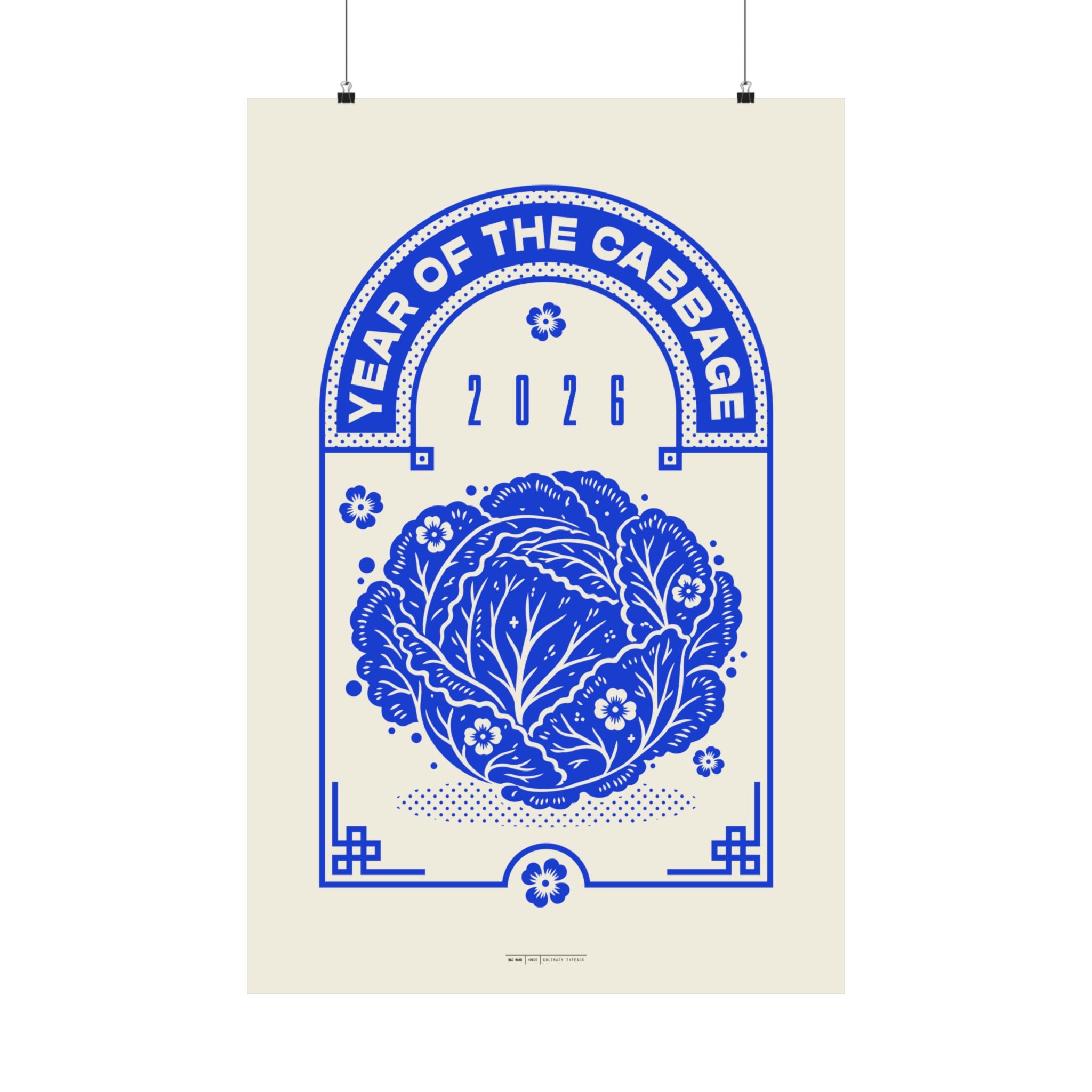 Poster Year of the Cabbage