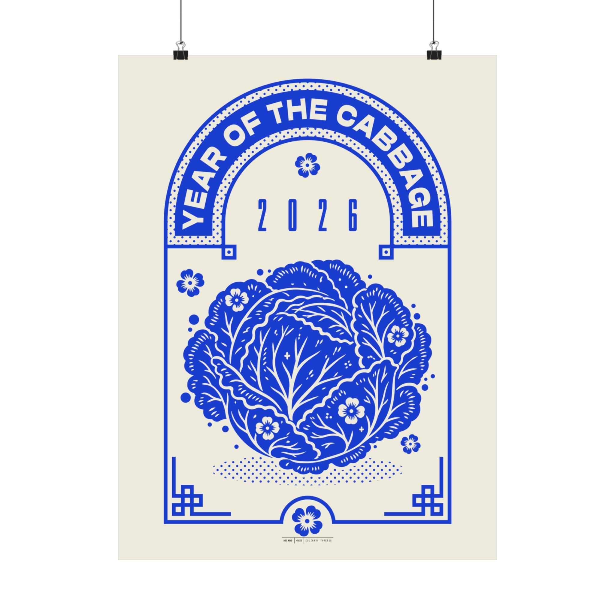 Poster Year of the Cabbage
