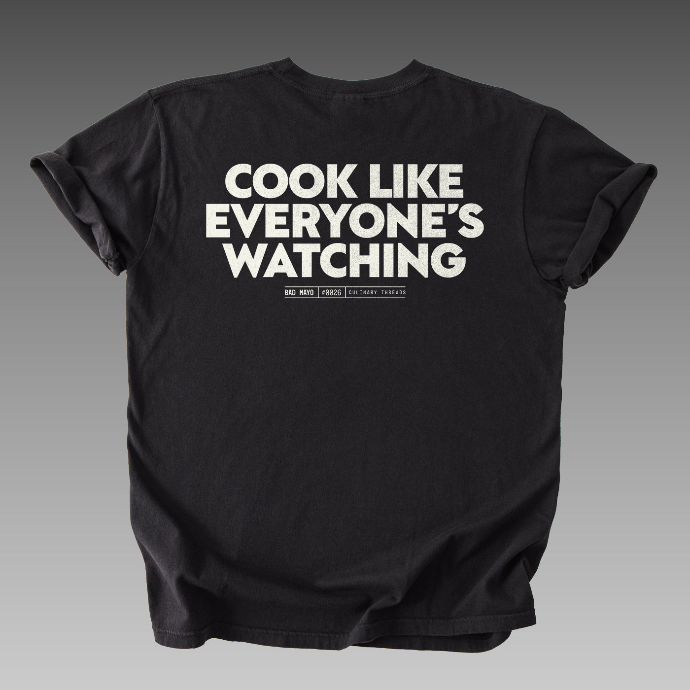 Cook like everyone's watching