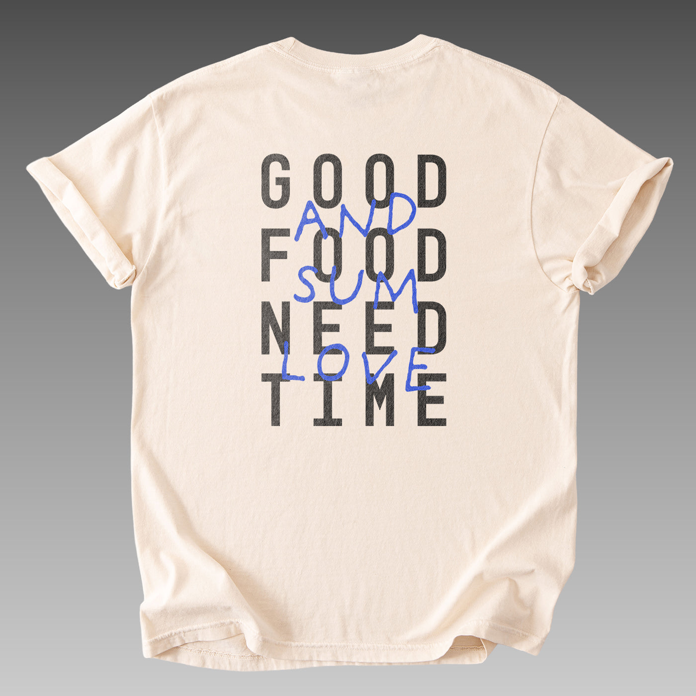 Good Food Need Time