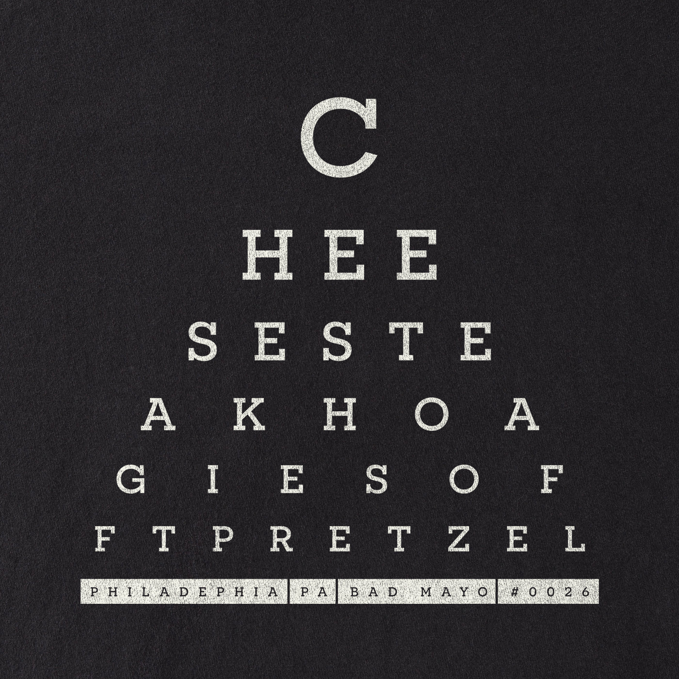 If you can read this: Philadelphia